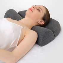 C커브 경추베개 메모리폼 일자목 어깨받침