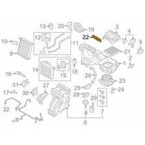 호환 5Q0819422 골프 GTR TROC Tiguan Passat CRAFTER ARTEON ATECA KAROQ OCTAVIA SUPERB Audi TT Q3 용, 한개옵션0
