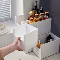 펜트리수납함 팬트리정리함 주방싱크대 수납 칸막이 슬림소 라면 양념통 보관함