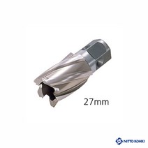[풀리줄리] 니또 하이브로치 L25 마그네틱 드릴 비트 50x27mm H빔 니토 전장 50mm 규격 27mm, 1개