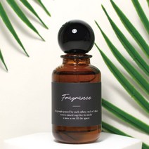 향수 스프레이 공병 유리 - 브라운 볼 유광 50ml, O