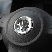 폭스바겐 파사트 CC 골프 티구안 핸들센터몰딩 인테리어용품, 옐로우