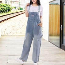 #비엔티멜빵데님팬츠