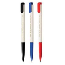 자바펜 e-오피스 볼펜 0.7 mm, 적색, 120개