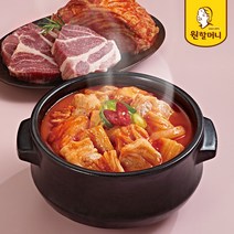 원할머니탕 [원할머니] 부드러운 고기 듬뿍 김치찌개 500g x 5팩