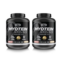 XPI 마이오틴 아이솔레이트 WPI 단백질보충제 바닐라, 1000g, 2개