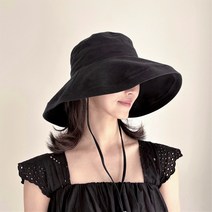 솔레이 턱끈벙거지 보닛 햇 벙거지 등산모자 여름모자