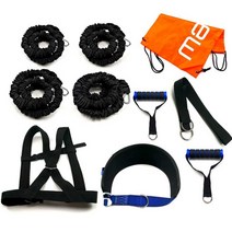 튜브 탄력벨트 저항 달리기 육상 크로스 선수용, 70lbs 일반 벨트(2m 로프)