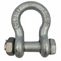 경부산업 단조샤클-FBB 3 8Inch 1.00t 16.76mm(오차±1.52) 11.18mm (1EA)