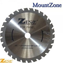 BUyuS7인치 30날 초경톱날 두께 2.0mm) [ZEST] 판넬용(굿딜 브이숍, 상세페이지 참조
