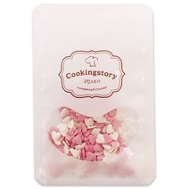 쿠킹스토리 스프링클 빅 하트 2, 15g, 1개