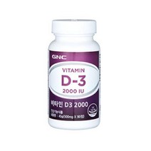 GNC 비타민D3 2000, 단일속성, 없음