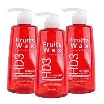 과나라 (3개)과나라 후르츠왁스 케라틴 슈퍼하드 헤어젤500, 단일옵션