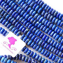 Natural Color Genuine Blue Lapis Lazuli Real Gemstone Loose Beads for Necklace Jewelry Making (ronde, 1
