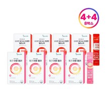 인디닥터 면역 생생 핑크 이뮨 젤리 4박스 + 타이탄 BCAA 프로틴 젤리스틱 4박스, 4개
