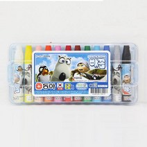 스쿨문구 동아 빼꼼 크레파스 12색 세트, 없음