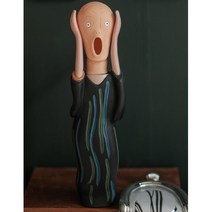 뭉크의 절규 소리지르는 선물용 인형 인테리어소품