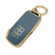 크로니클 디올뉴니로 쏘렌토MQ4 스포티지NQ5 기아 7버튼 스마트키 케이스 키링, 청록