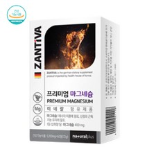 마그네슘 60정 독일산 잔티바 미네랄함유 1통 2개월분 영양제 산화 탄산 스테아르산마그네슘 결정셀룰로스 이눌린 글리세린지방산에스테르 제삼인산칼슘 히드록시프로메틸셀룰로스