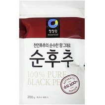흑후추가루 후추가루 식재료 흑후추가루(대상 200g) 식당용흑후추가루, 1