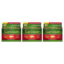 Garlique 건강한 콜레스테롤 포뮬라 알리신 5000mcg 장 코팅 캡슐 30개3팩 USA 미국