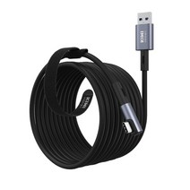 오큘러스퀘스트2 헤드스트랩 VR게임키위 디자인 16 FT/5M 10 FT/3M USB C 링크 케이블 액세서리 (신호 증폭, 3M, 한개옵션1