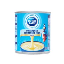 네덜란드산 우유를 농축한 연유 더치레이디 가당 397g 5캔 묶음 빙수재료 라떼 커피 밀크티