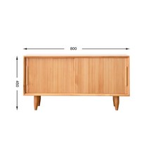 슬라이딩 수납장 거실 다용도 틈새 미닫이 리빙박스 다용도 정리함 템바보드 이동식, 08.80CM(로그컬러)