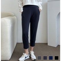무지바지 뉴아 8부 8부조거 무지 8부 배기바지 배기