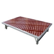 이동식무대 무대제작 무대 무대설치 간이무대 프레임 부스 이동식 공연 접이식무대