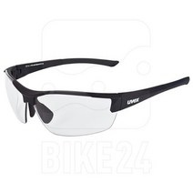 Uvex sportstyle 612 VL Glasses - black mat/variomatic smoke 123905