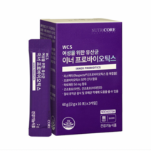 리스펙타 여성 질유산균 뉴트리코어 이너 프로바이오틱스 유산균추천 유산균효능 여자유산균 여성유산균 가격 파는곳 30대 40대 50대 필수영양제 필수유산균, 2개월분