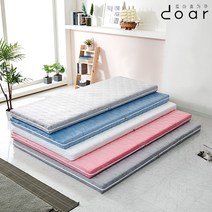 도아르 접는 바닥 토퍼 접이식 매트리스 수면매트 1인용 2인용 두꺼운 요매트 요토퍼 침대토퍼 손님용