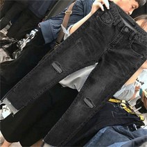 데님 청자켓 청난방 청남방 연청 진청 셔츠 블라우스 스트리트웨어 하이 웨이스트 패션 청바지 소녀 바지 진 팜므 찢어진 엄마