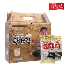 재래 식탁김 1박스(12봉) 조미김 구운김 [달인 김병만 광천김]