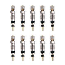 버터플라이밸브 Deemount 품질의 presta 코어 2612pcs 황동 cnc fv mtb 도로 자전거 튜브 서비스 부품 도구 옵션 89, 대출 코어10개