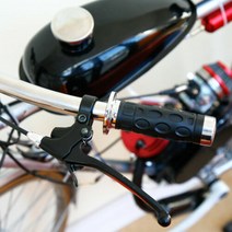 브레이크 47cc 포켓 미니 먼지 자전거 ATV 용 22mm 트윈 브레이크 레버 핸들