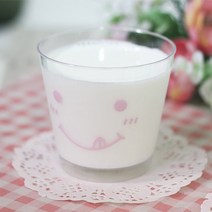 이홈베이킹 발렌타인데이 초콜릿만들기 모음, 1개, 88_디저트컵 스마일 양면-핑크(뚜껑포함)
