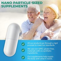 One Planet Nutrition Nano Immune 500mg - 나노 커큐민 보스웰리아 케르세틴 베르베린 ampamp Andrographis 쉽게 흡수 수용성 120 베지