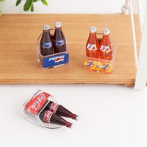 2병 콜라 미니어처 냉장고 자석 3type 홈데코 인테리어 소품, 2병펩시