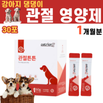 강아지 댕댕이 멍멍이 애견 애완동물 말티즈 푸들 포메라니안 반려견 슬개골 노견 관절 건강 콘드로이친 글루코사민 연골 MSM 엠에스엠 오메가3, 1박스