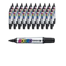 모나미 보드마카-B, 흑색, 25개