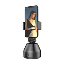 스마트폰짐벌 핸드폰 휴대폰 미러리스 Smart AI Gimbal Personal Robot Cameraman 360° Rotation Face Tracking Mobile Ph, 01 Black_02 CHINA