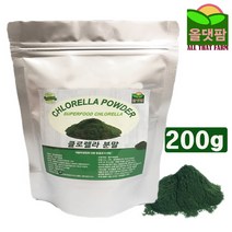 빵빵야 클로렐라 200g 클로렐라가루 클로렐라분말 엽록소 그라비올라, 단일 수량