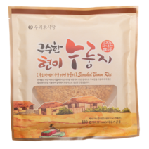 우리미사랑 구수한 현미누룽지 180g, 10개입