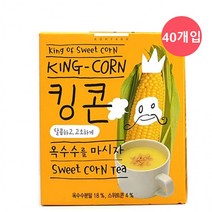 든든한 옥수수 콘차 킹콘40스틱 탕비용품 먹기편한, 상세페이지 참조