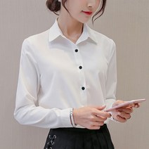 선도스토어 로로스키니 여성 셔츠 브라우스 여자 면접 정장 유니폼 와이셔츠 LS0430