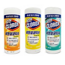 찌든때 살균세정 통물티슈 35매 차량용 택1 차내부먼지 카니발실내세차, 1개, 유한 세정살균티슈 용기35매(시트러스블렌드)