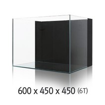 [우연물방] SMART 배면섬프 일체형 어항 600x450x450 (6T) / 배면섬프 어항 일체형어항