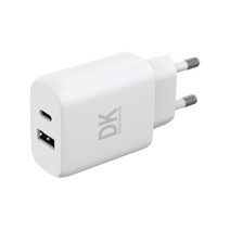 디케이 25W 듀얼 C타입 USB 충전기 PD PPS